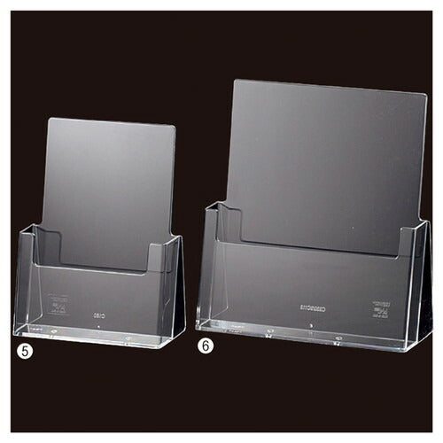 店舗用品サイン・掲示用品卓上パンフレットスタンドA5タテの商品画像