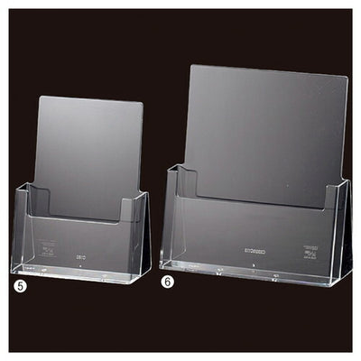 店舗用品サイン・掲示用品卓上パンフレットスタンドA4タテの商品画像