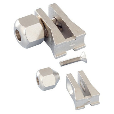 店舗用品システム什器角バー貫通式ブラケット用ブレ止め金具ブレ止め金具の商品画像