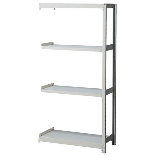 店舗用品店舗運営用品中軽量ボルトレスラック200kg/段4段(H180cm)連結タイプW120×D45cmの商品画像