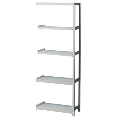 店舗用品店舗運営用品中軽量ボルトレスラック200kg/段5段(H180cm)連結タイプW150×D45cmの商品画像