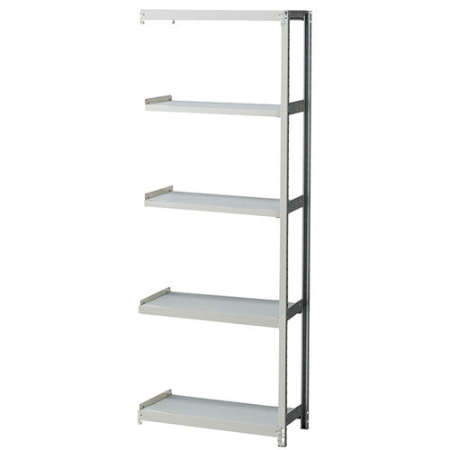 店舗用品店舗運営用品中軽量ボルトレスラック200kg/段5段(H180cm)連結タイプW150×D60cmの商品画像
