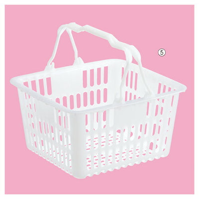 店舗用品店舗運営用品買物カゴ6リットルショッピングバスケットナチュラルの商品画像