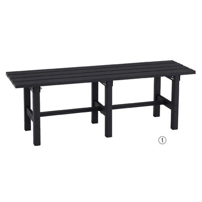 店舗用品店舗運営用品アルミ製ベンチW180cmの商品画像