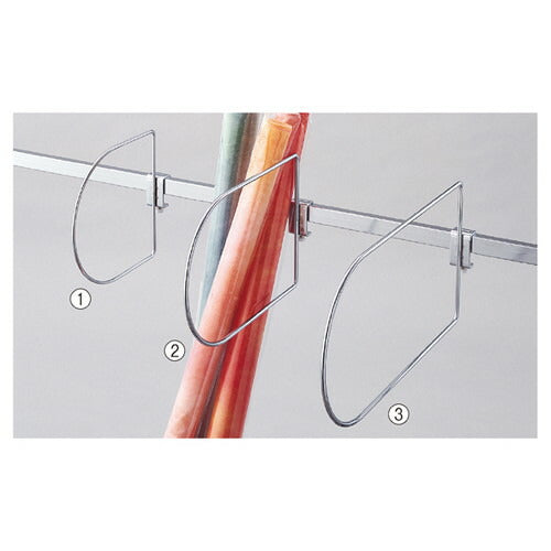 店舗用品システム什器仕切りフックD20cmの商品画像