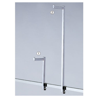 店舗用品システム什器アップフック片面用L10cmH60cmの商品画像