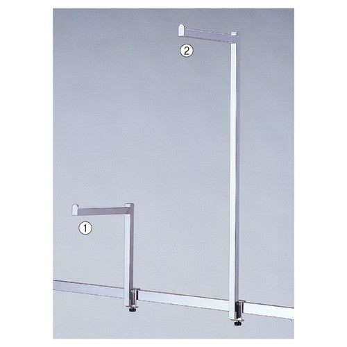 店舗用品システム什器アップフック片面用L20cmH60cmの商品画像