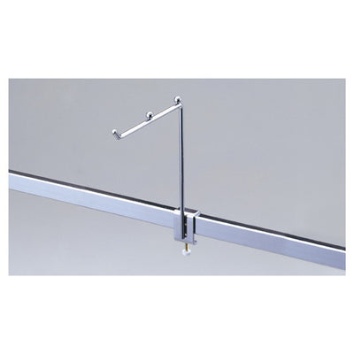 店舗用品システム什器アップフックハンガー球付き(直径6mm)L15cmの商品画像