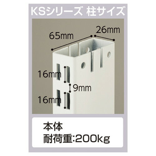 (本体) KS ボードタイプ 両面タイプ W90cm×H165cm ホワイト kp38-541-20-3