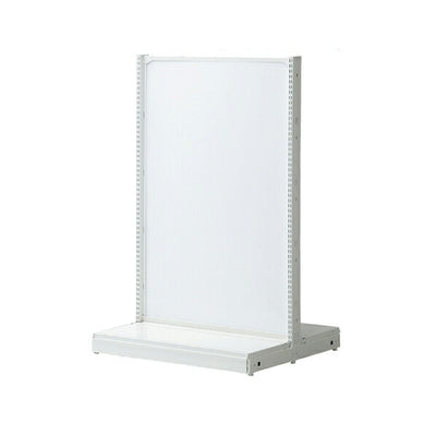 店舗用品システム什器KS両面ボードタイプW120cm本体ホワイトH150cmの商品画像