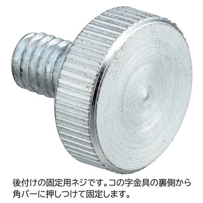 店舗用品システム什器斜めフック固定用ネジの商品画像