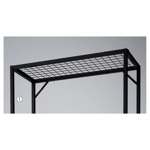 店舗用品シリーズ什器上部ネットブラックW90cm用の商品画像
