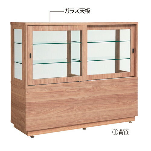店舗用品店舗什器ショーケースベック追加ガラス棚の商品画像