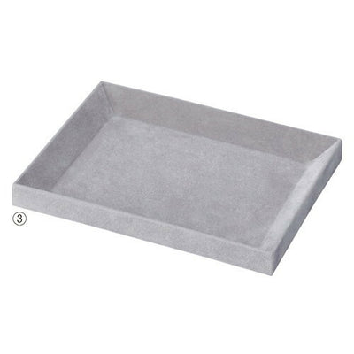 店舗用品演出用品接客トレー小グレーの商品画像