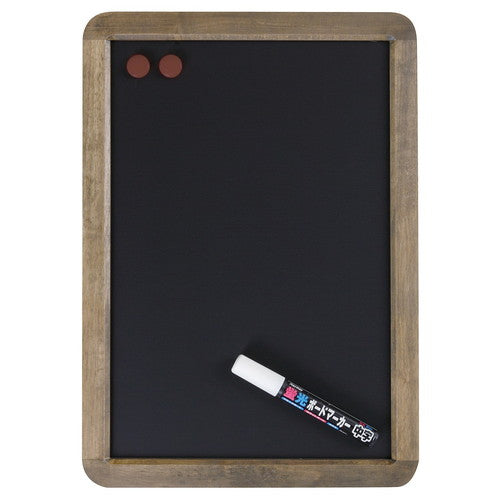 店舗用品サイン・掲示用品アンティークブラックボード(片面仕様)A3ブラウンの商品画像