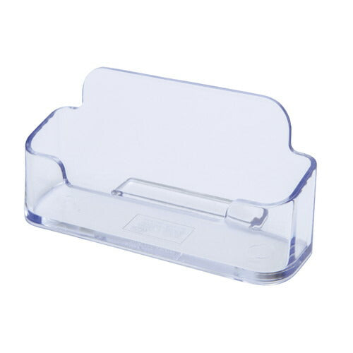 店舗用品サイン・掲示用品ツーウェイパンフレットスタンド透明名刺立てヨコの商品画像