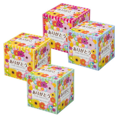 店舗用品販促用品ありがとうキューブティッシュティッシュの商品画像