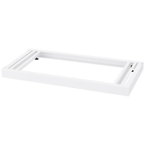 店舗用品店舗運営用品両開き書庫書庫ベース(ホワイト)の商品画像