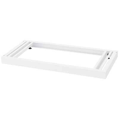 店舗用品店舗運営用品両開き書庫書庫ベース(ホワイト)の商品画像