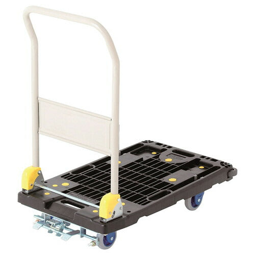 店舗用品店舗運営用品中型静音樹脂台車中型台車フットブレーキ付きの商品画像