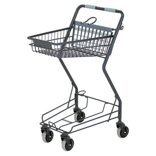 店舗用品店舗運営用品33Lショッピングカート小型バスケットタイプショッピングカートの商品画像