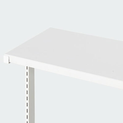 店舗用品システム什器SF中央両面タイプ用天板W120cmタイプホワイト用スタンダードフレームホワイトの商品画像