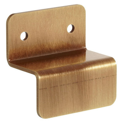 店舗用品システム什器壁面固定金具25mm角用アンティークゴールドの商品画像