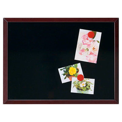 店舗用品サイン・掲示用品ブラックボードマグネットタイプ(マット片面仕様)90×60cmブラウンの商品画像