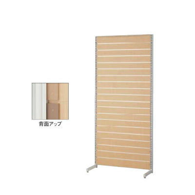 店舗用品システム什器リスタプラス壁面タイプW90×H210cm本体エクリュの商品画像