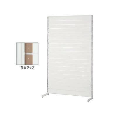 店舗用品システム什器リスタプラス壁面タイプW90×H210cm本体ホワイトの商品画像