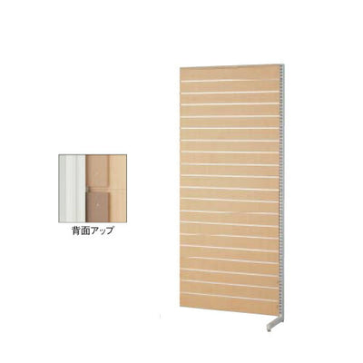 店舗用品システム什器リスタプラス壁面タイプW90×H210cm連結タイプエクリュの商品画像