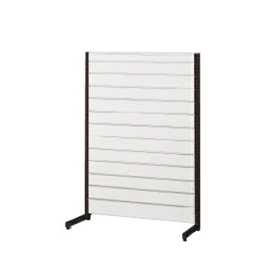 店舗用品システム什器リスタプラス中央片面タイプW90×H135cmホワイトの商品画像