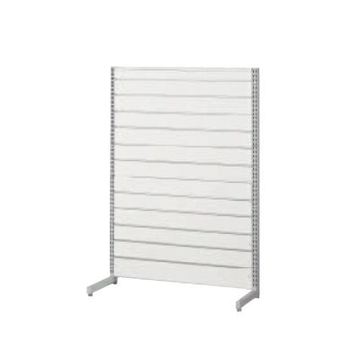 店舗用品システム什器リスタプラス中央片面タイプW120×H135cmホワイトの商品画像