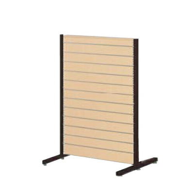 店舗用品システム什器リスタプラス中央両面タイプW90×H135cm本体エクリュの商品画像