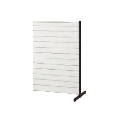 店舗用品システム什器リスタプラス中央両面タイプW90×H135cm連結タイプ選べる3色ホワイトの商品画像