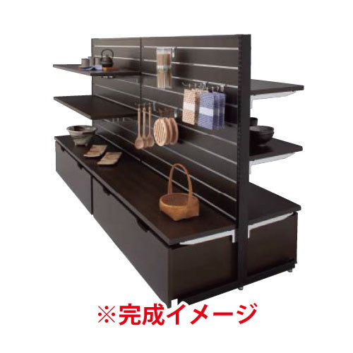 (本体) リスタプラス 中央両面タイプ W120×H135cm ホワイト kp38-554-35-2