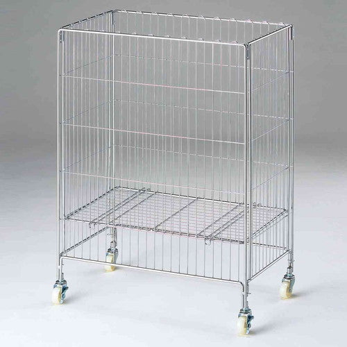 店舗用品店舗什器ワイヤーワゴンクロームW60×D35cmの商品画像