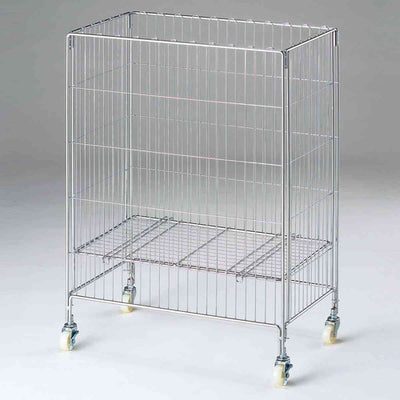 店舗用品店舗什器ワイヤーワゴンクロームW60×D35cmの商品画像