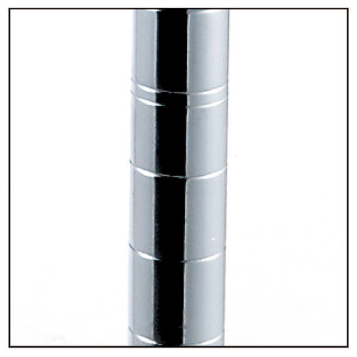 店舗用品シリーズ什器ワイヤーラックポール(直径25.4mm)H150cmタイプ【2本】の商品画像