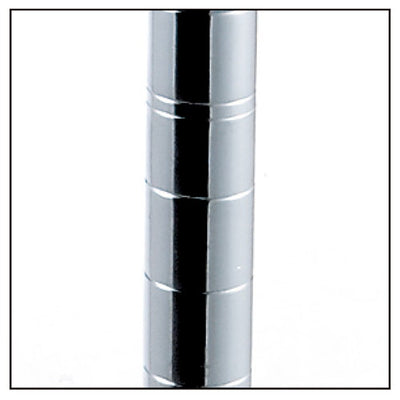 店舗用品シリーズ什器ワイヤーラックポール(直径25.4mm)H210cmタイプ【2本】の商品画像