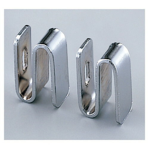 店舗用品シリーズ什器ワイヤーラックスチール棚・カゴ棚用連結金具連結金具【2個】の商品画像