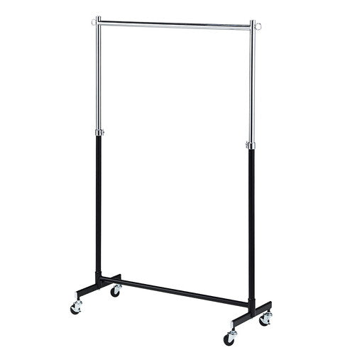 店舗用品店舗什器強化型ハンガーラック黒W90cmタイプの商品画像