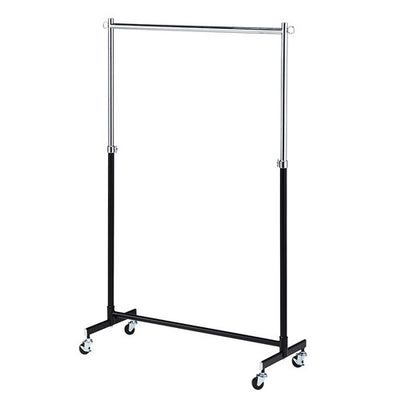 店舗用品店舗什器強化型ハンガーラック黒W90cmタイプの商品画像