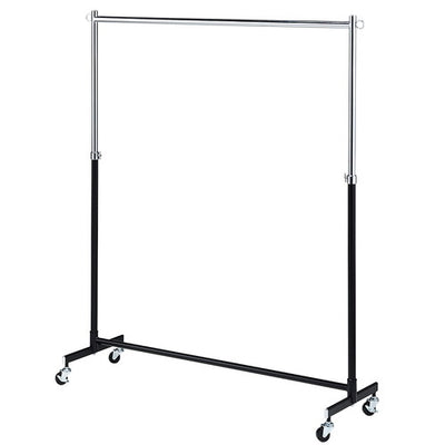 店舗用品店舗什器強化型ハンガーラック黒W120cmタイプの商品画像