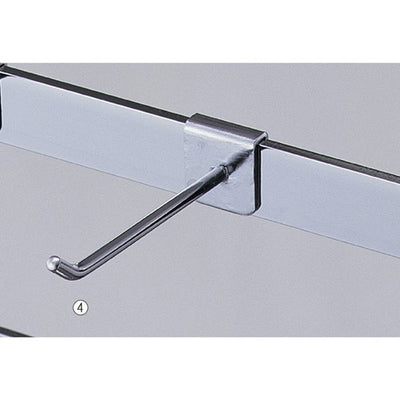 店舗用品演出用品アクセサリー用フック(軽量用)L2cmクロームの商品画像