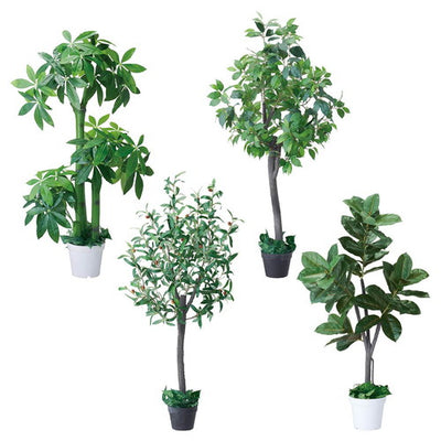 店舗用品演出用品人工樹木H150cm(フェイクグリーン)パキラの商品画像