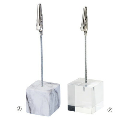 店舗用品サイン・掲示用品クリップホルダーナチュラルの商品画像