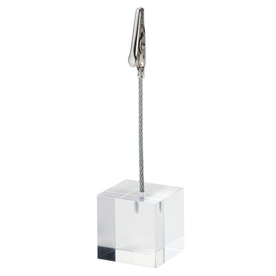 クリップホルダー アクリル (1個) kp38-656-38-2