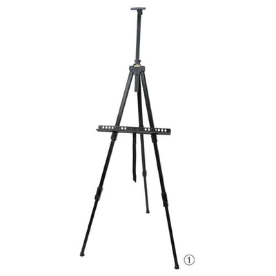 店舗用品サイン・掲示用品ターレンスメタル3段イーゼルブラックの商品画像