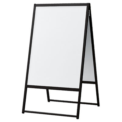 店舗用品サイン・掲示用品屋外A型ポスタースタンド(両面仕様)A1ブラックの商品画像